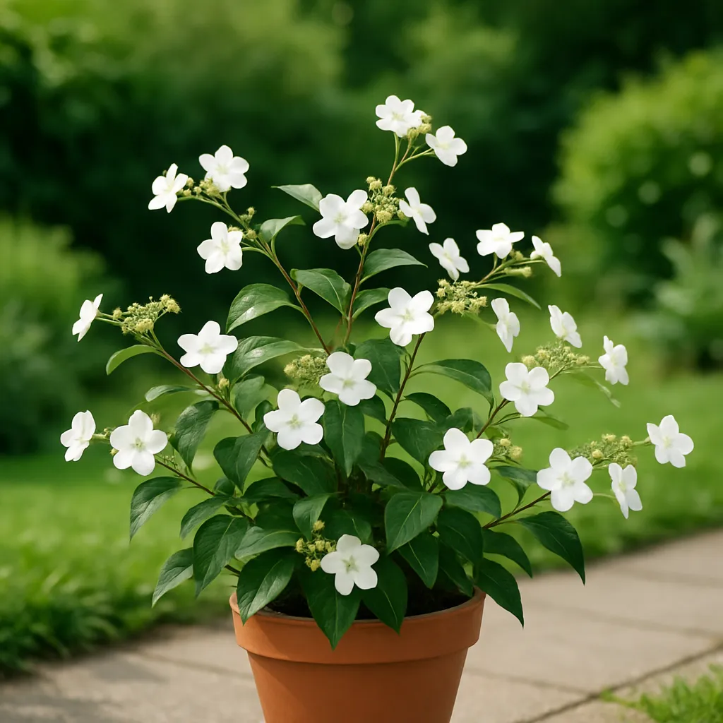 Hydrangea hybrid 'Runaway Bride'