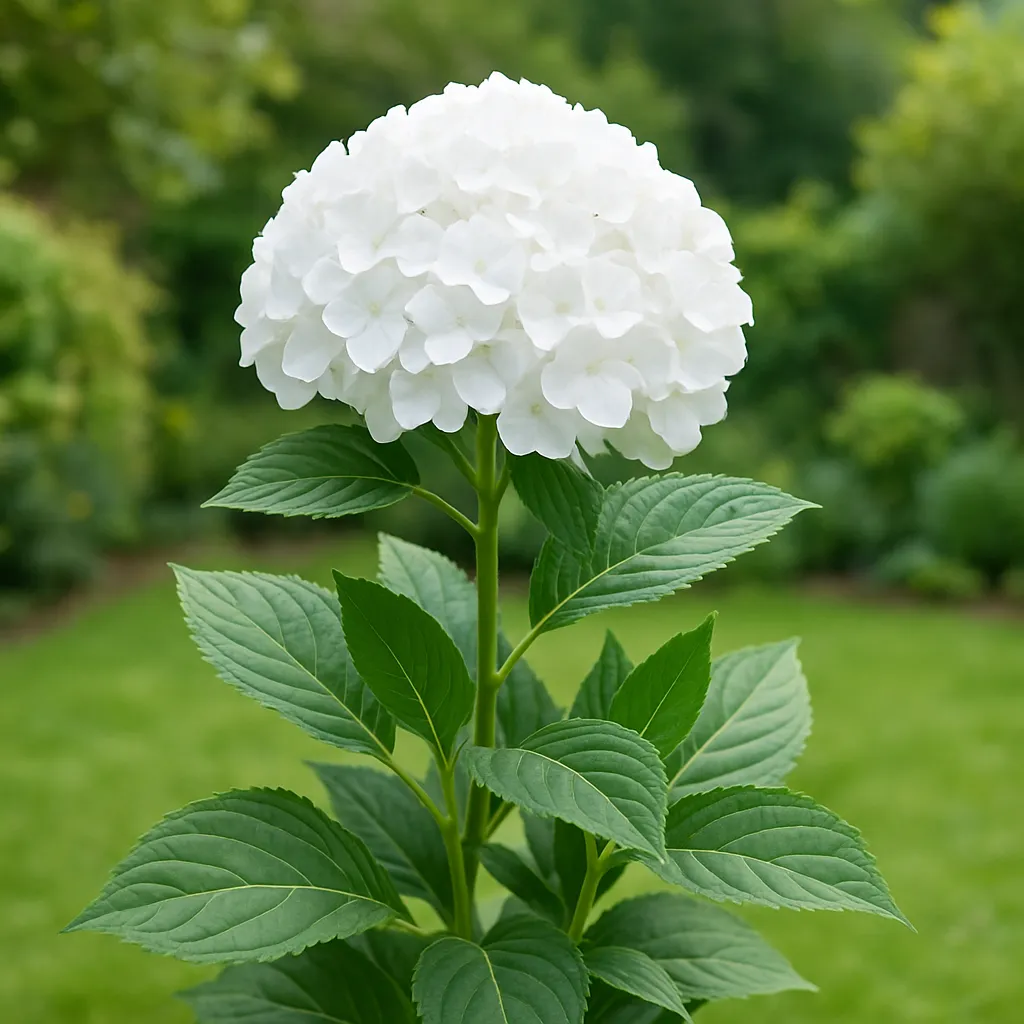 Hydrangea macrophylla 'Arctic Circle''