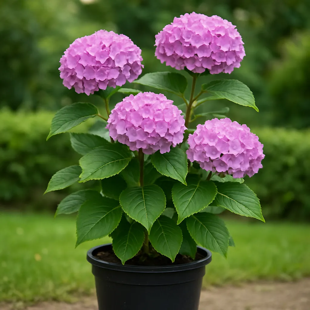 Hydrangea macrophylla 'Beauty of Boskoop''