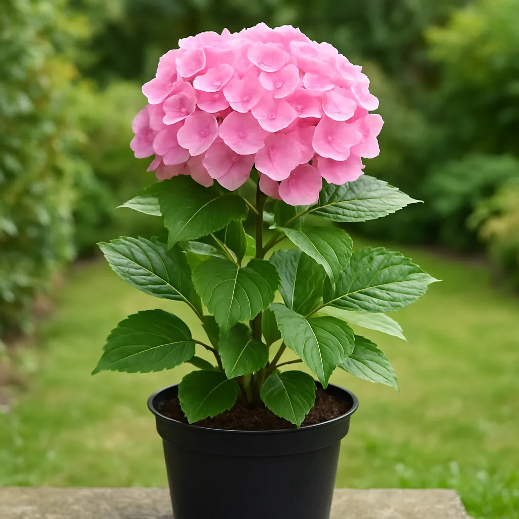 Hydrangea macrophylla 'Flamingo''