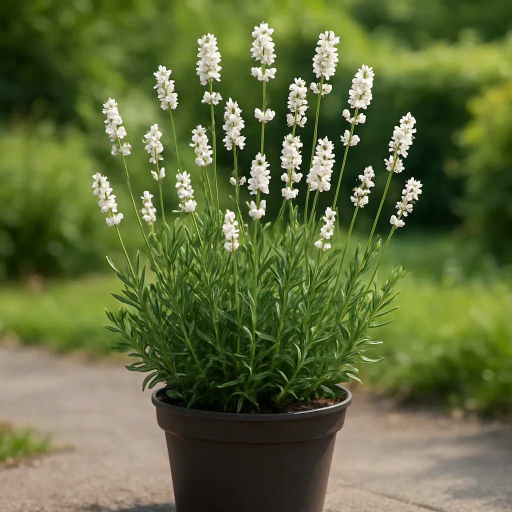 Lavandula angustifolia 'White'