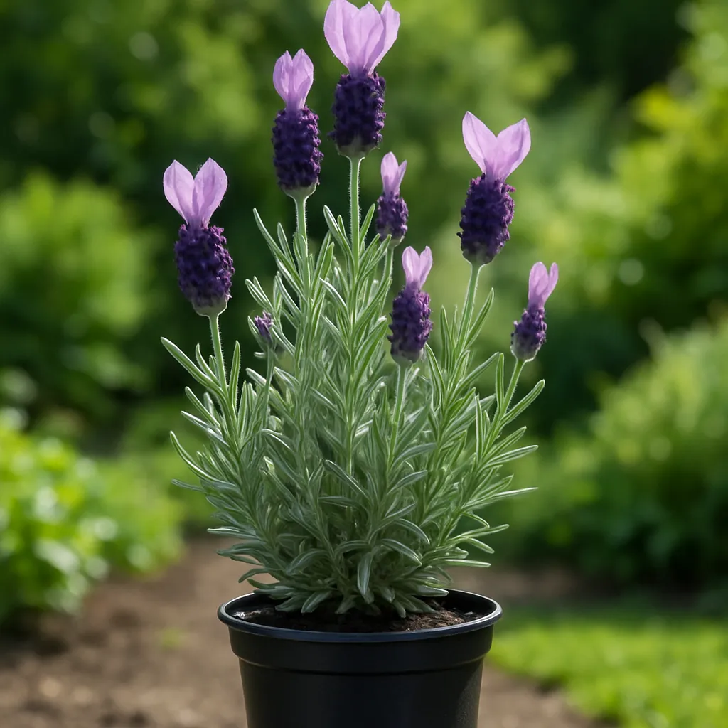 Lavandula stoechas 'Anouk Silver'
