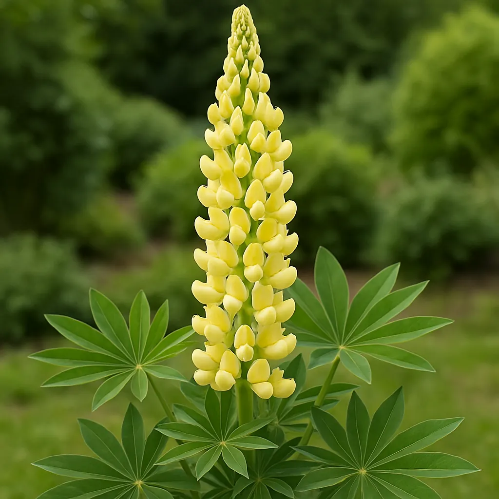 Lupinus Russell hybrids 'Chandelier Yellow'