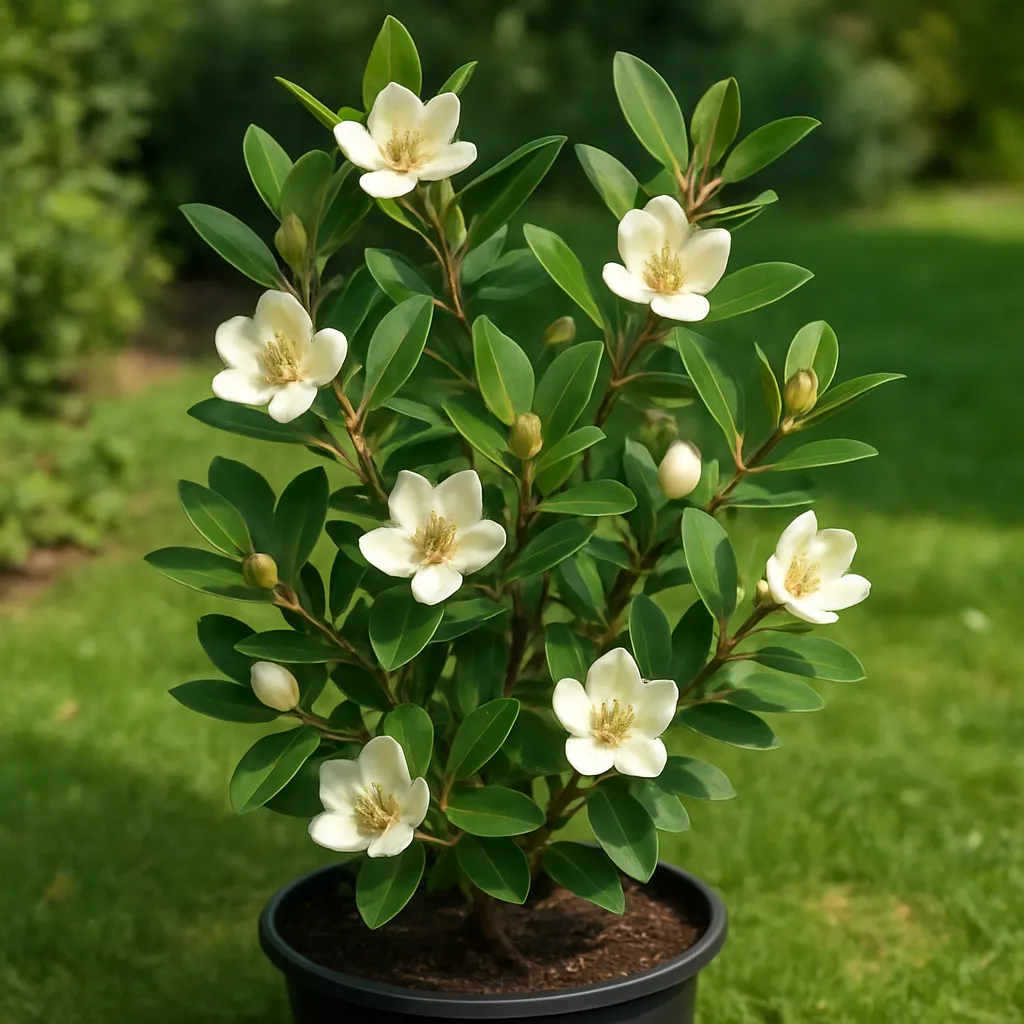 Magnolia laevifolia 'Vanilla Pearls'