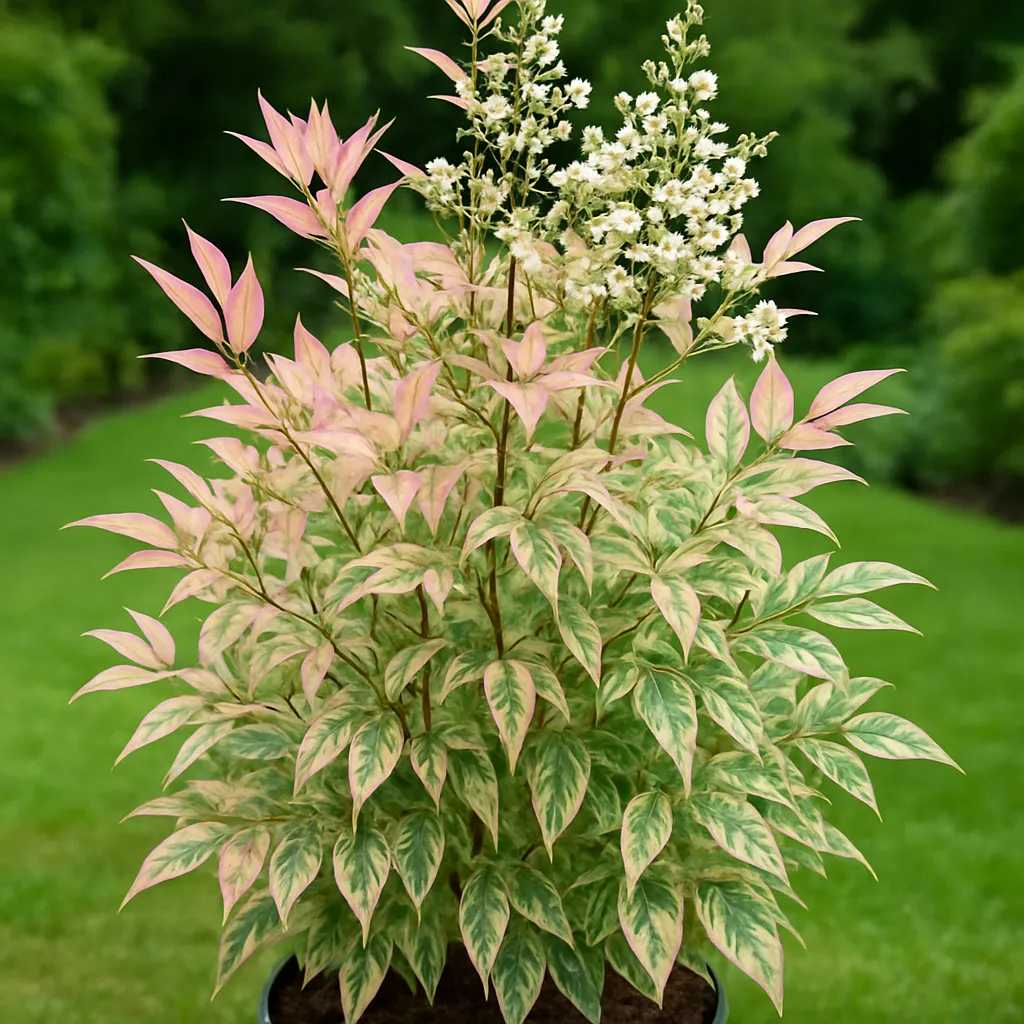 Nandina domestica 'Pretty Flamingo'