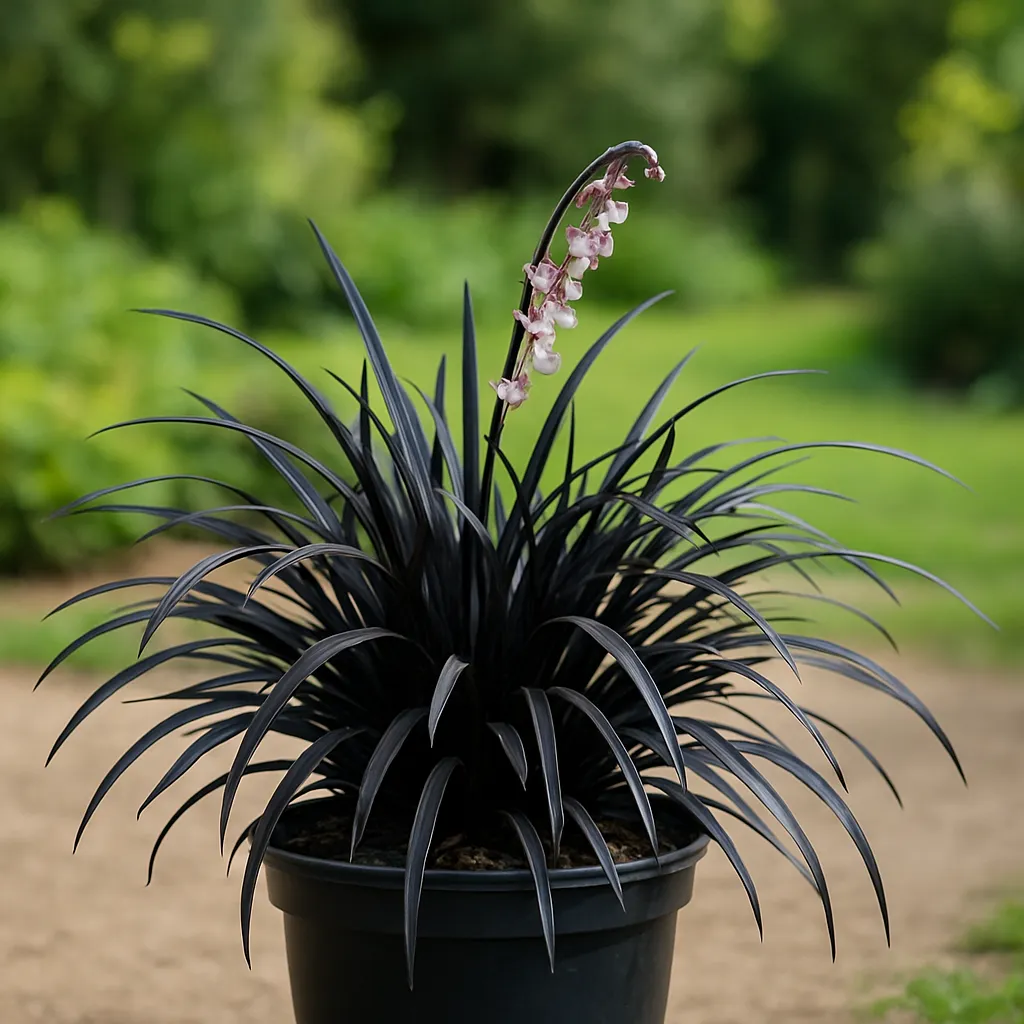 Ophiopogon planiscapus 'Niger'