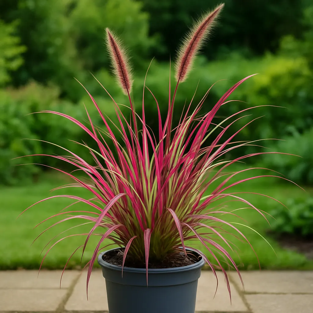 Pennisetum  'Fireworks'