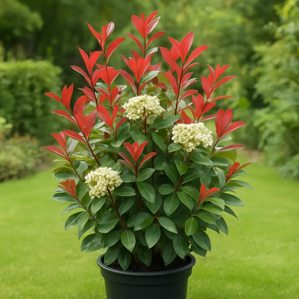 Photinia × fraseri 'Little Red Robin'