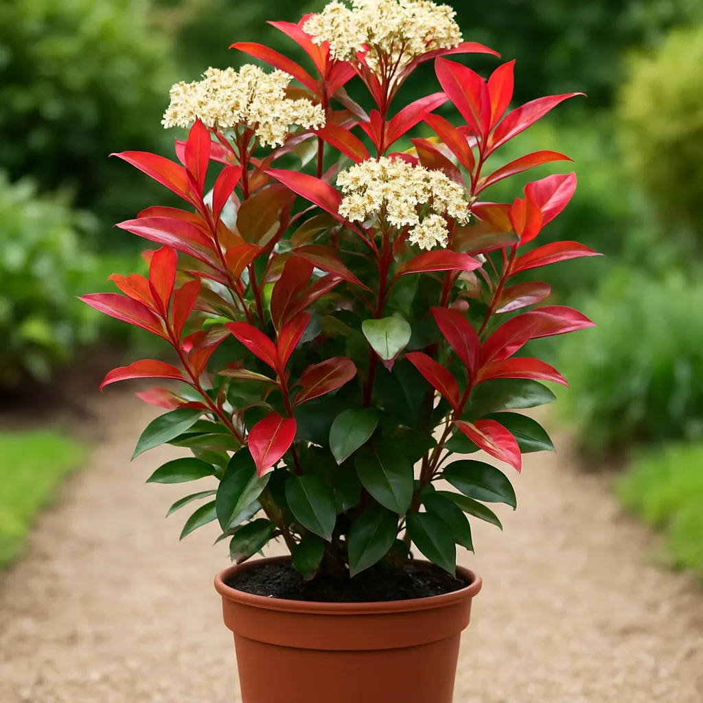 Photinia × fraseri 'Red Robin'