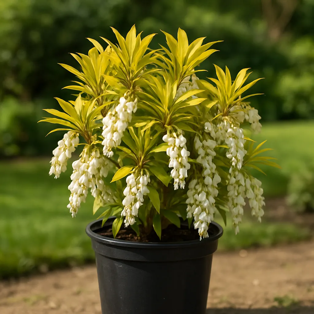 Pieris japonica 'Little Goldy'