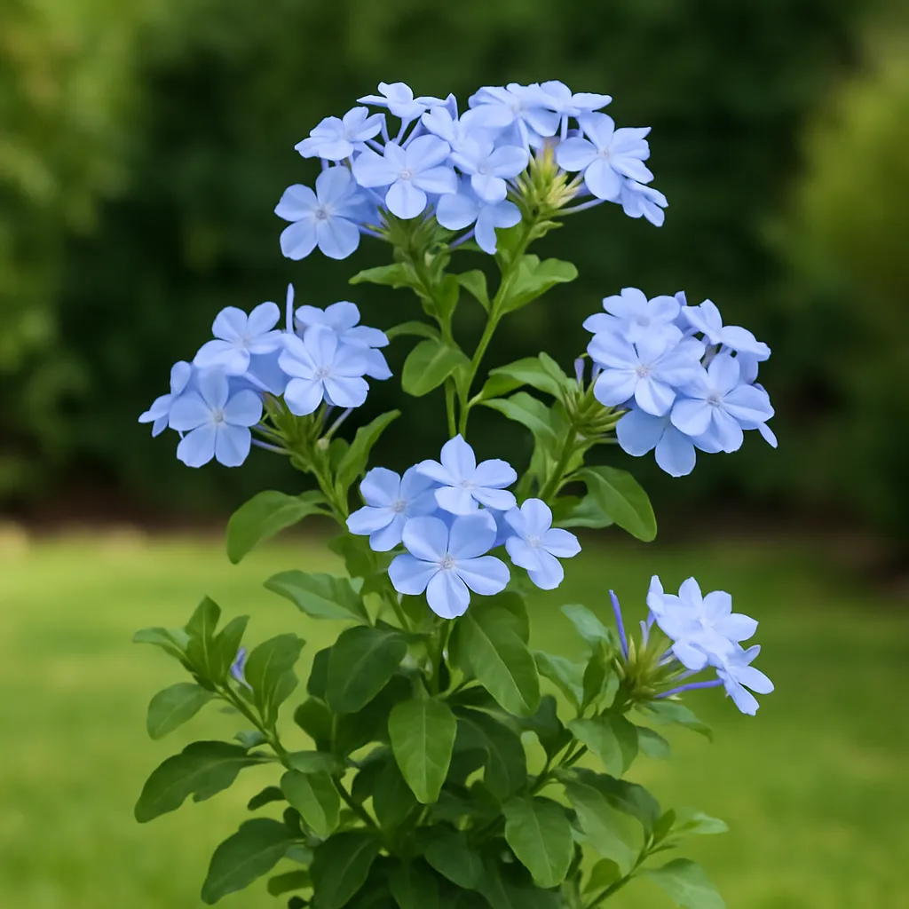 Plumbago auriculata blue