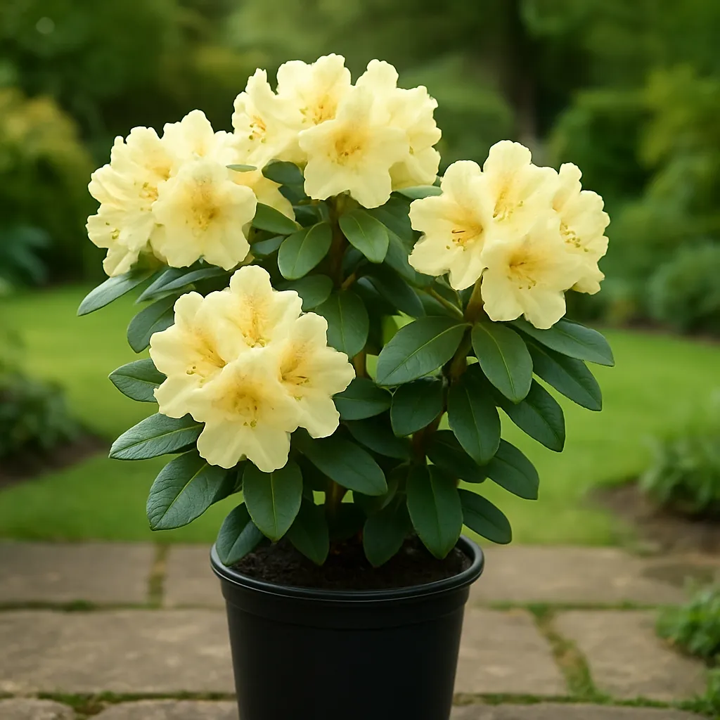 Rhododendron (Y) 'Centennial Gold'