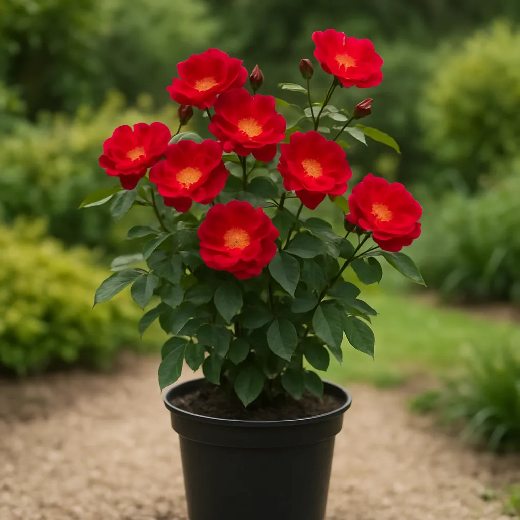 Rosa 'Everglow Ruby'