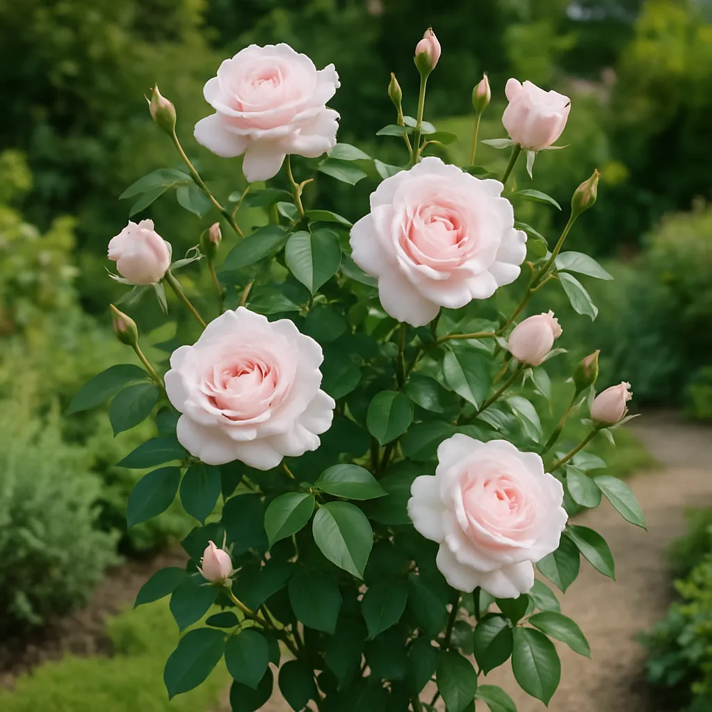 Rosa  'New Dawn'