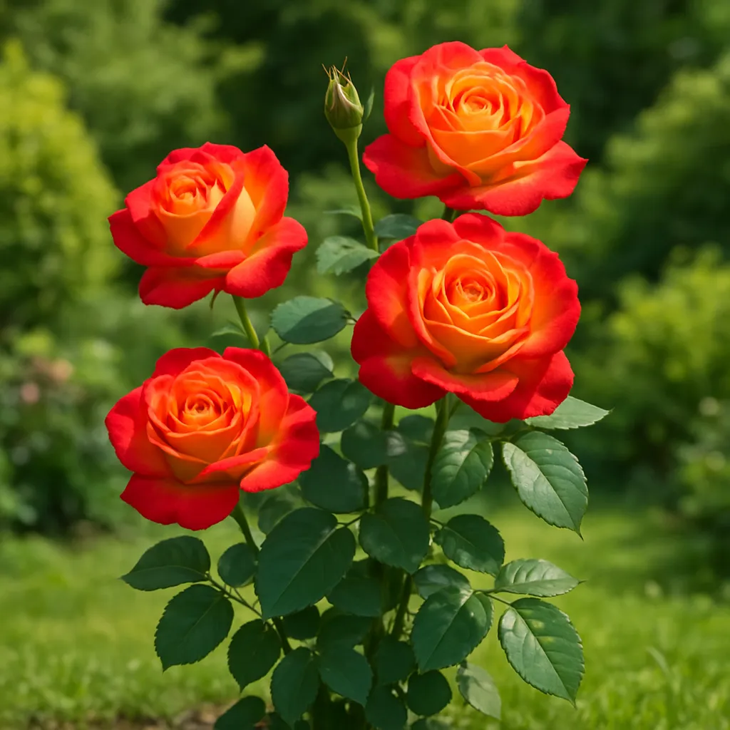 Rosa  'Piccadilly'