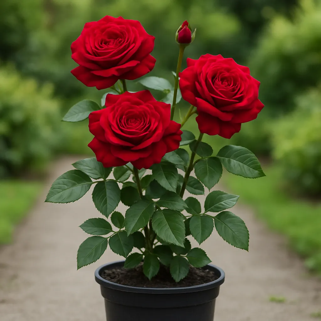 Rosa  'Red Queen'
