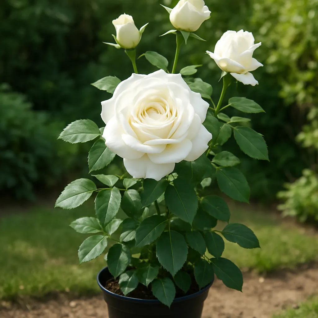 Rosa 'Swan Lake ('Macmed')'