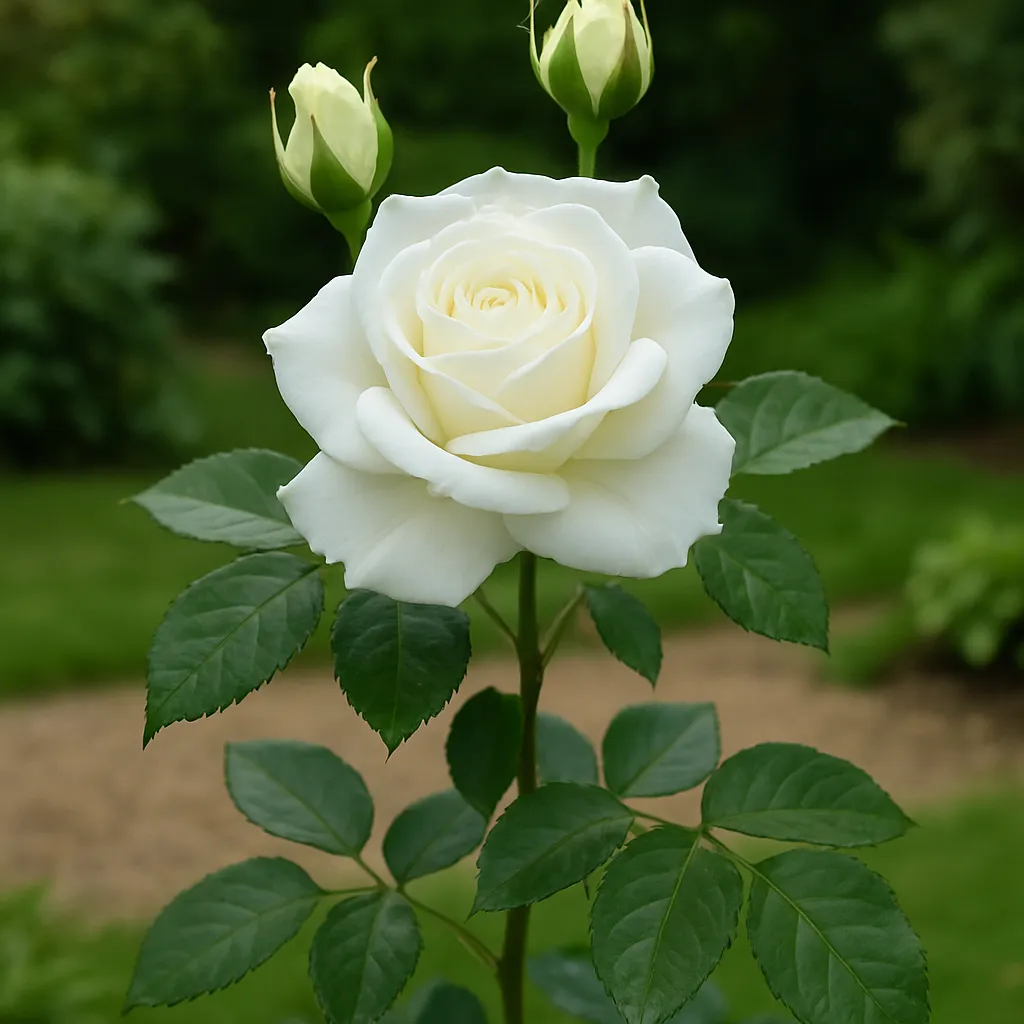 Rose 'Swan Lake (Macmed)'