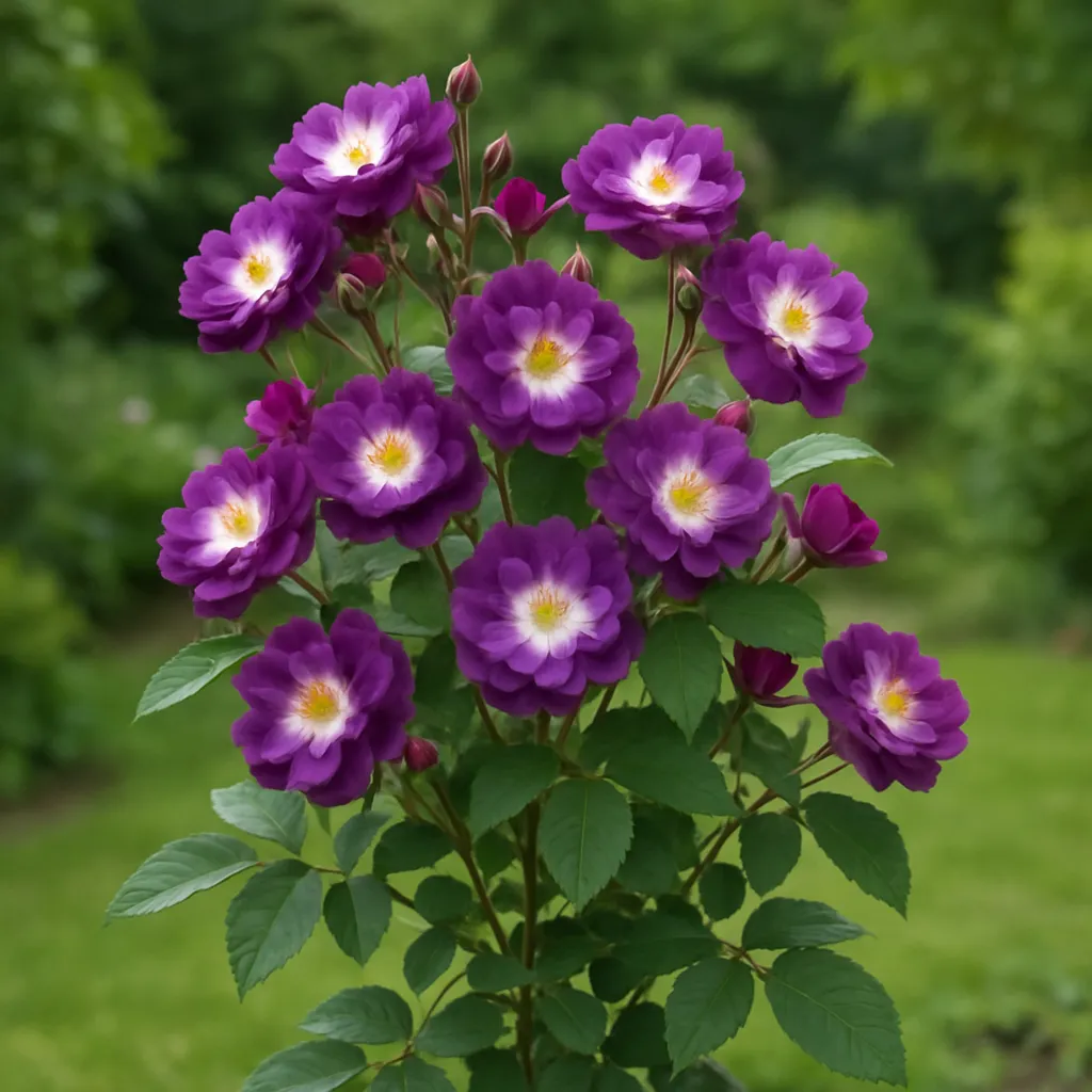 Rose  'Veilchenblau'