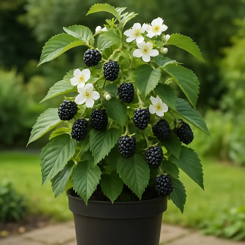 Rubus fruticosus 'Black Satin'