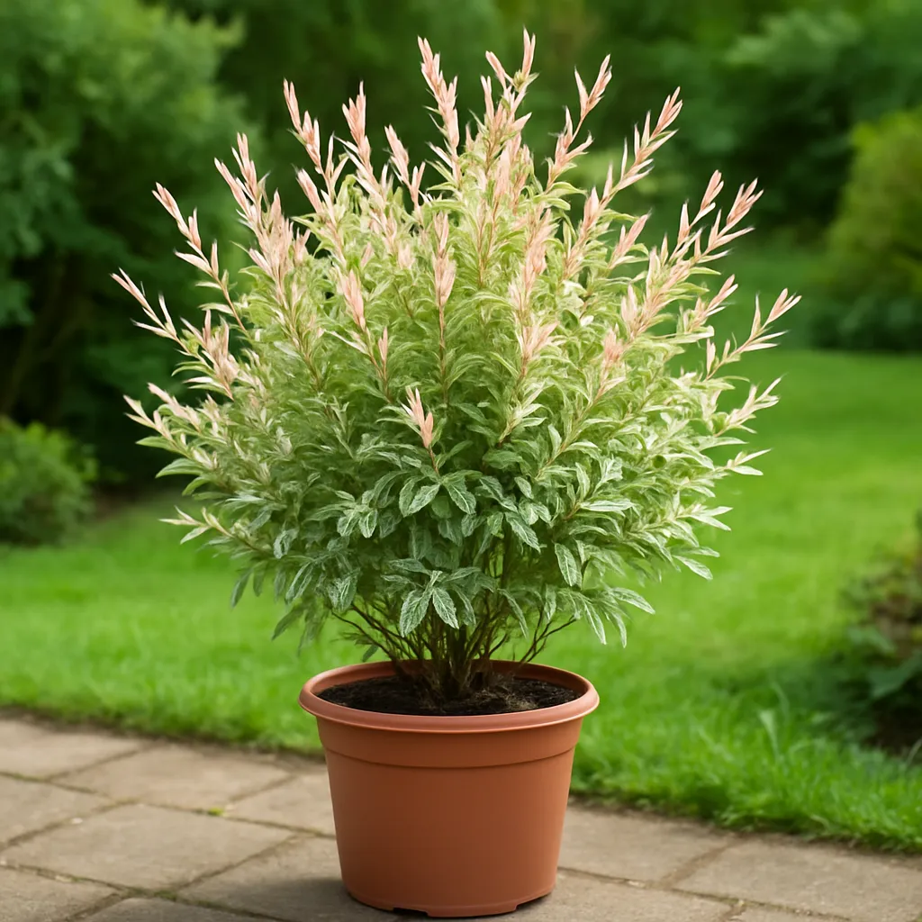 Salix integra 'Hakuro-nishiki'