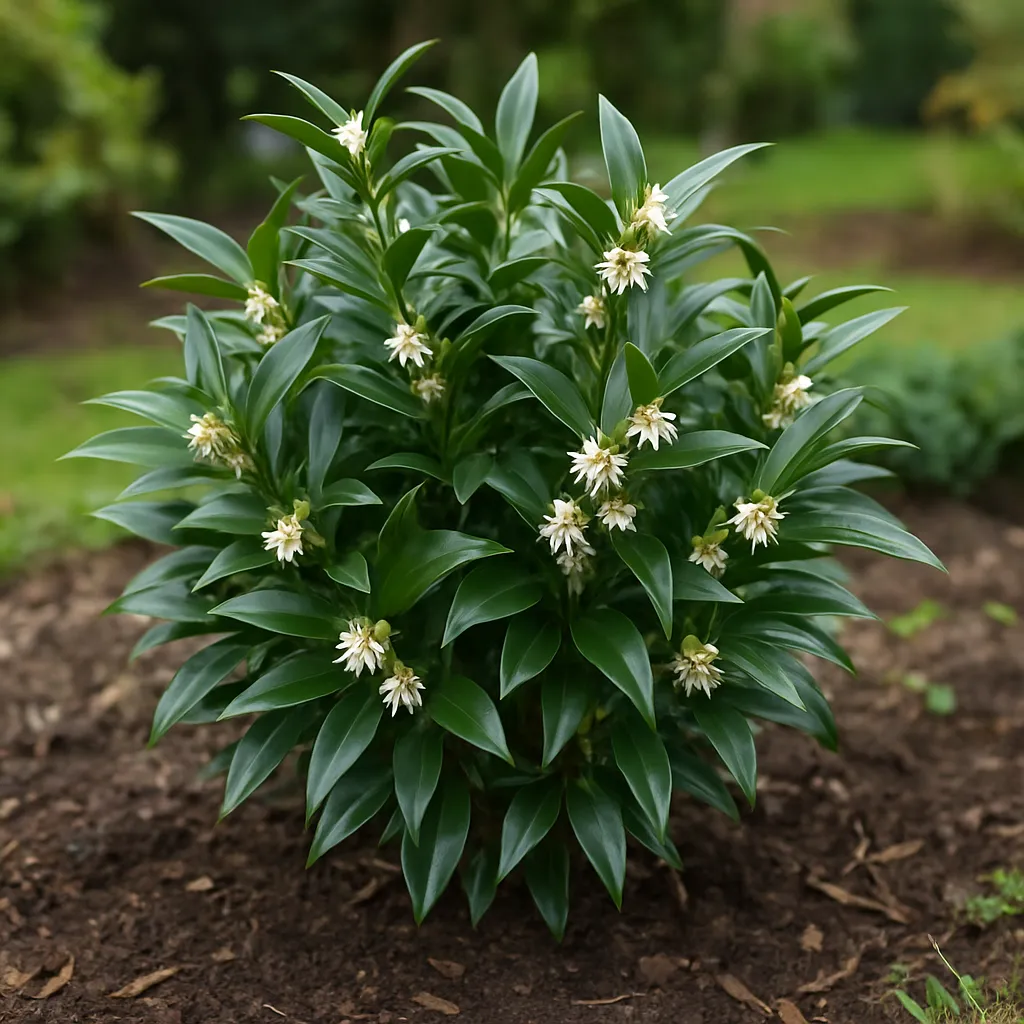 Sarcococca hookeriana var. humilis 'Winter Gem'