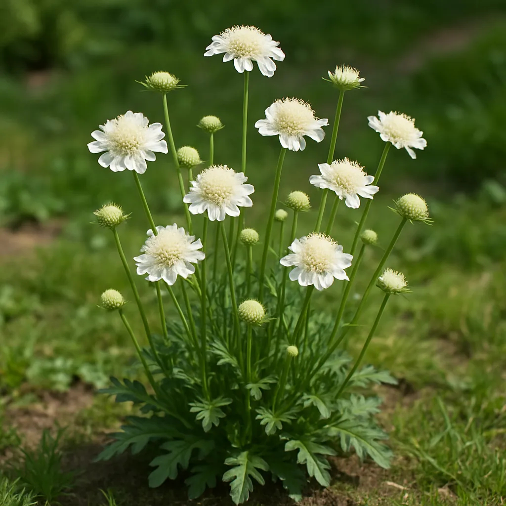 Scabiosa incisa 'Kudo White'