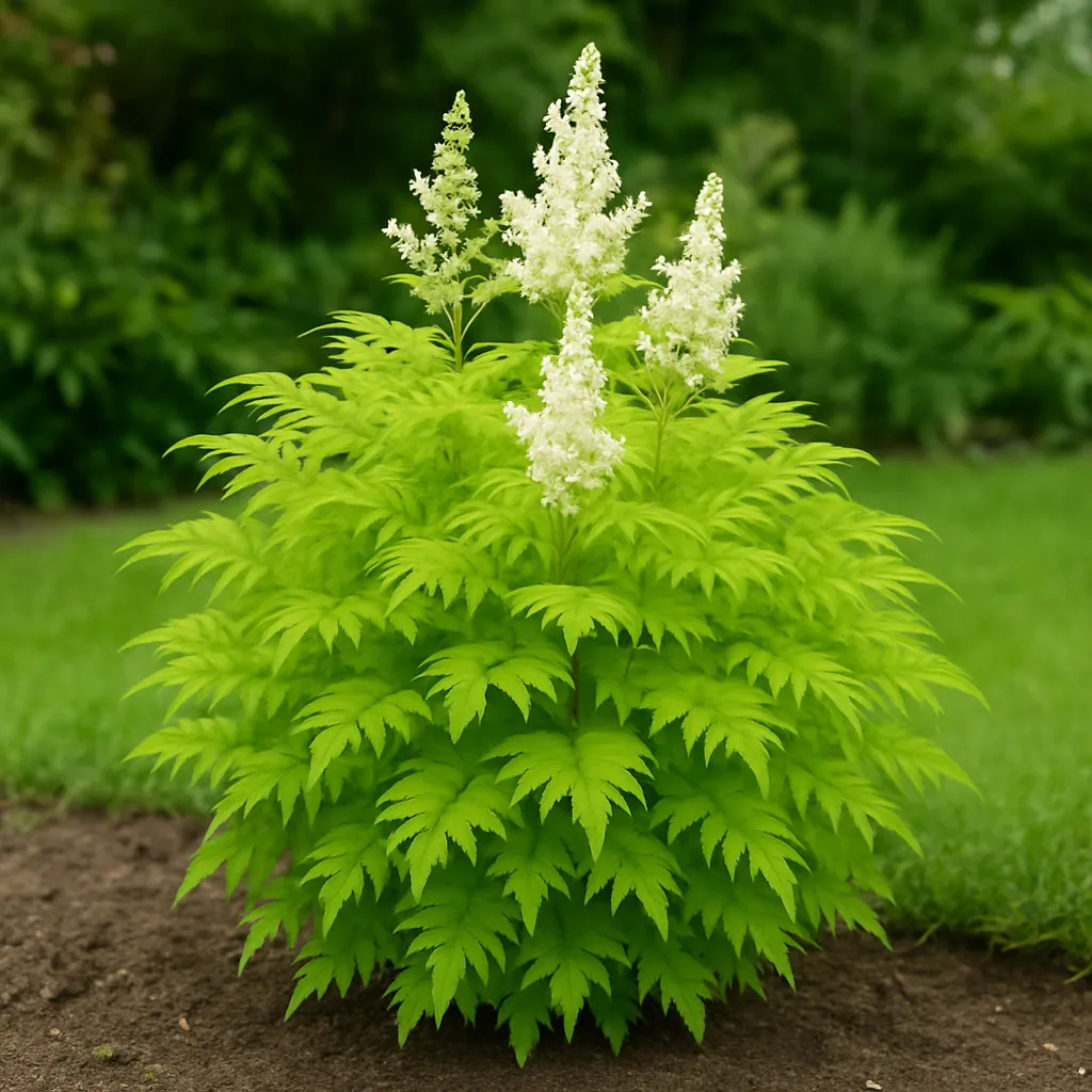 Sorbaria sorbifolia 'Matcha Ball'