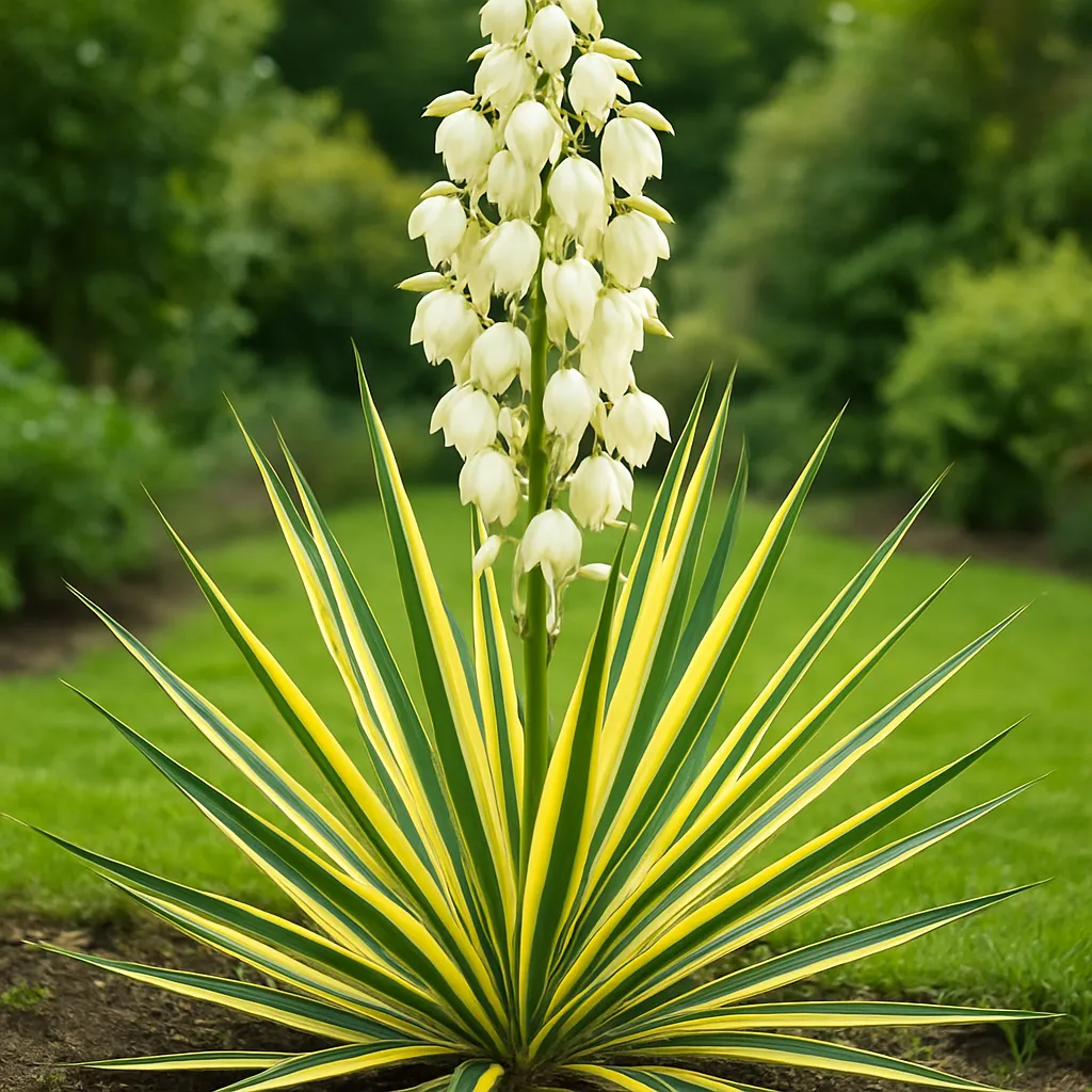 Yucca flaccida 'Golden Sword'